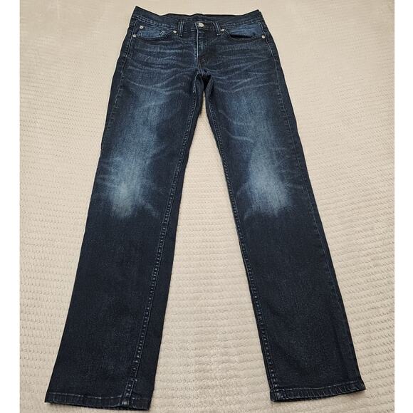 Levi's Other - Levis 514 Jeans Mens 30 X 32 Dark Wash Straight 5 Pocket Denim